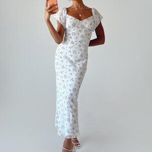 Princess Polly Hera Maxi Dress White